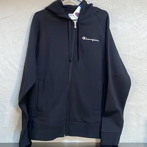 Champion- zipped hoodie